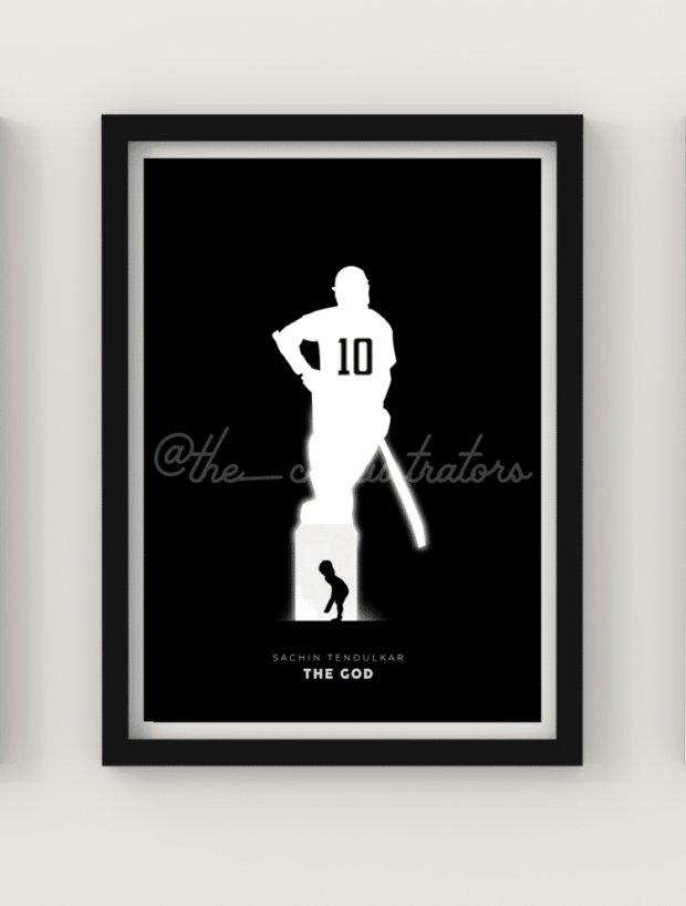 Sachin Tendulkar Wall Poster