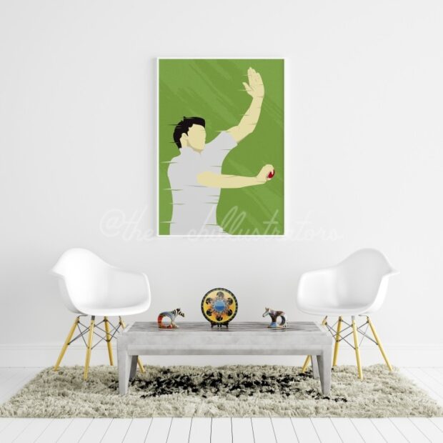 Cricket Player Poster