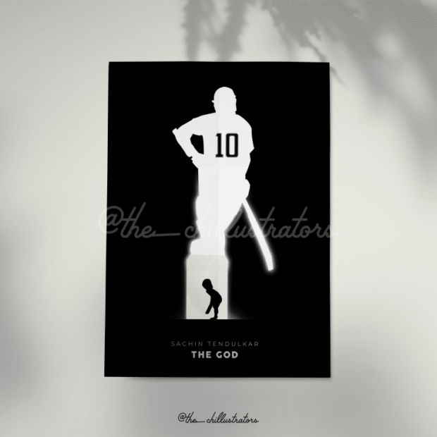 Sachin Tendulkar Wall Poster