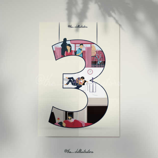 Moonu(3) wall poster