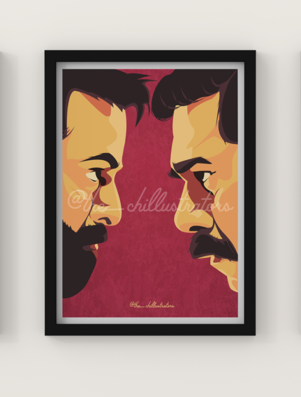 Ayyappanum Koshiyum Wall Poster