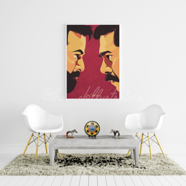 Ayyappanum Koshiyum Wall Poster