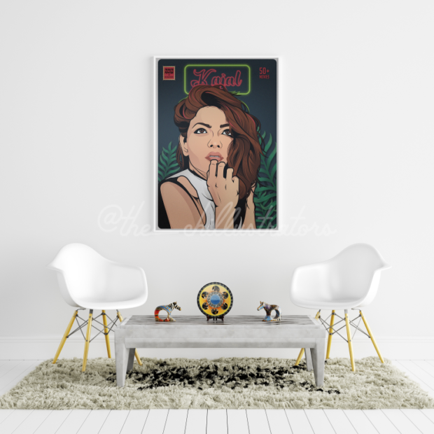 Kajal Aggarwal poster frame
