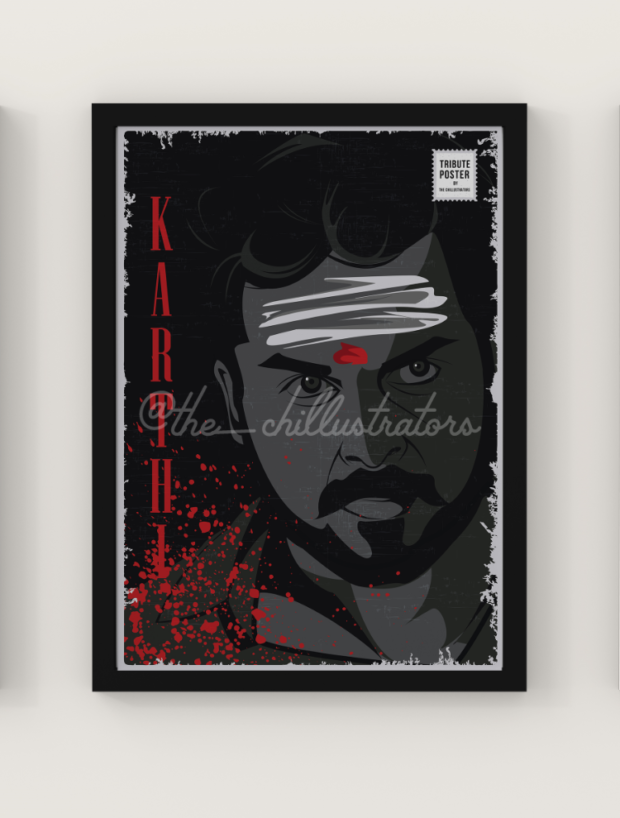 Karthi poster frame