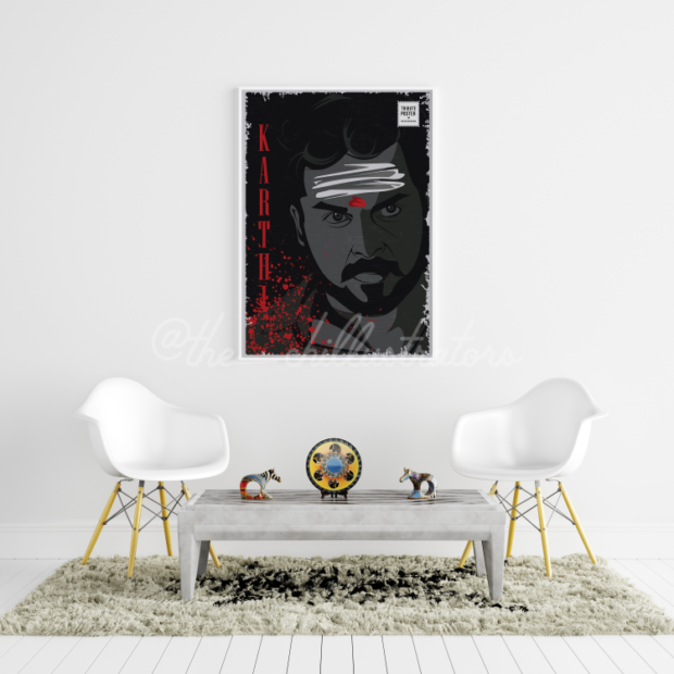 Karthi poster frame