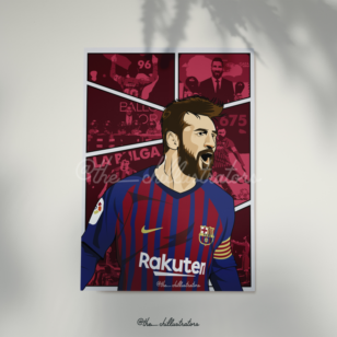 Lionel Messi Poster