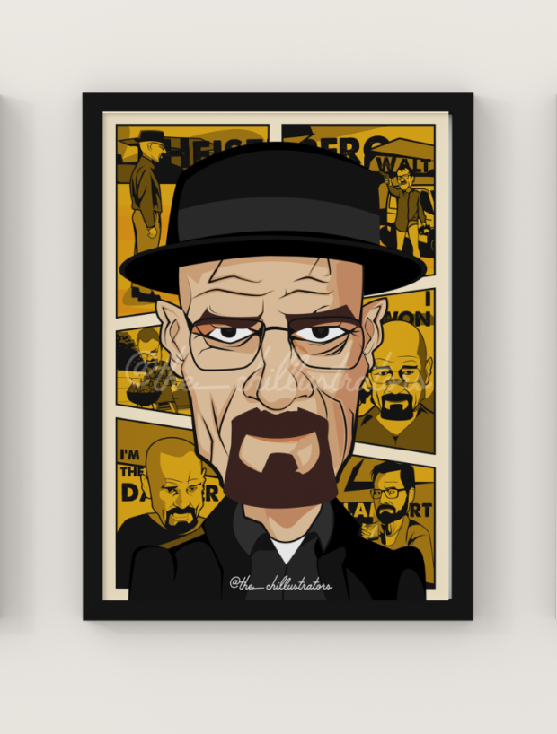 breaking bad heisenberg poster Frame