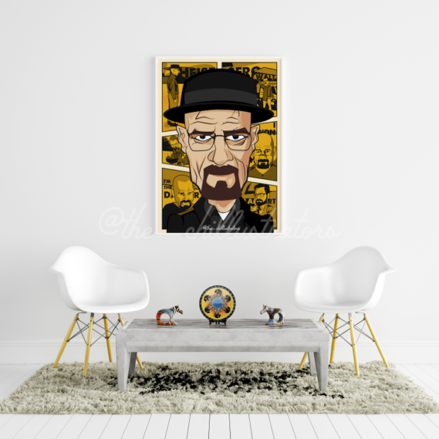 breaking bad heisenberg poster Frame