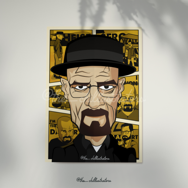 breaking bad heisenberg poster