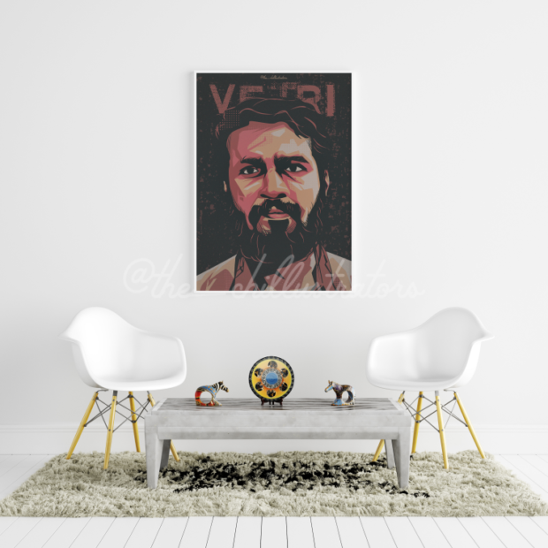 Director Vetrimaaran Poster Frame
